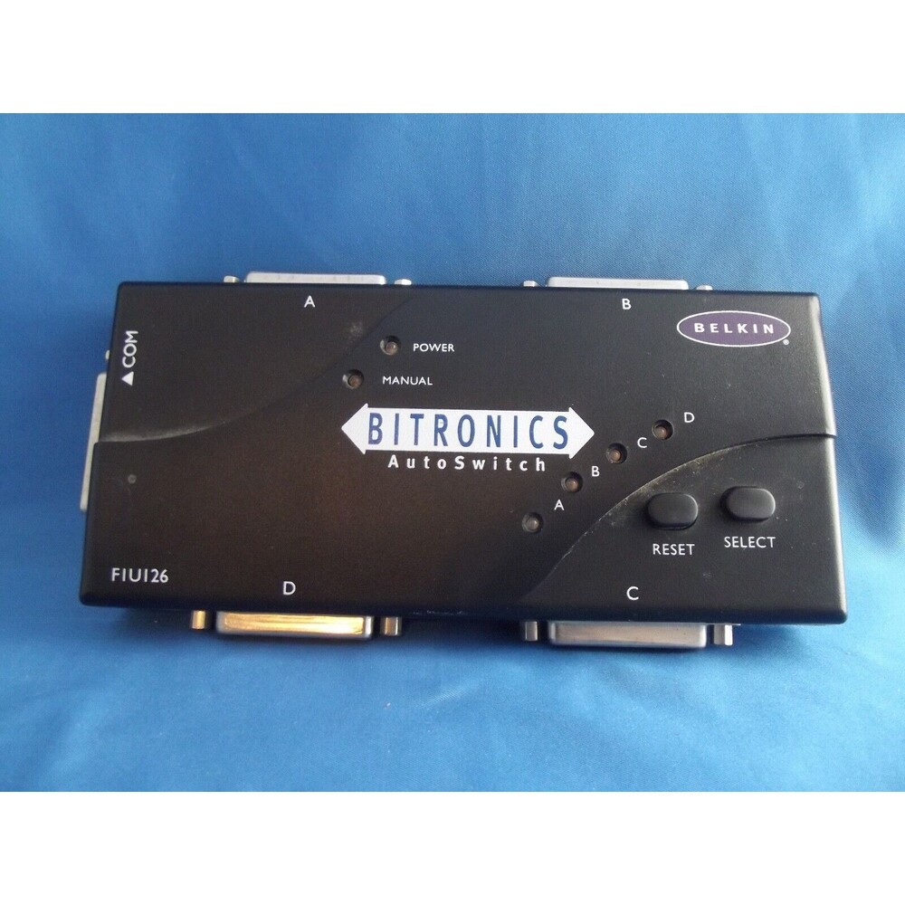 Belkin F1U126 Bitronics Parallel 4-Port AutoSwitch